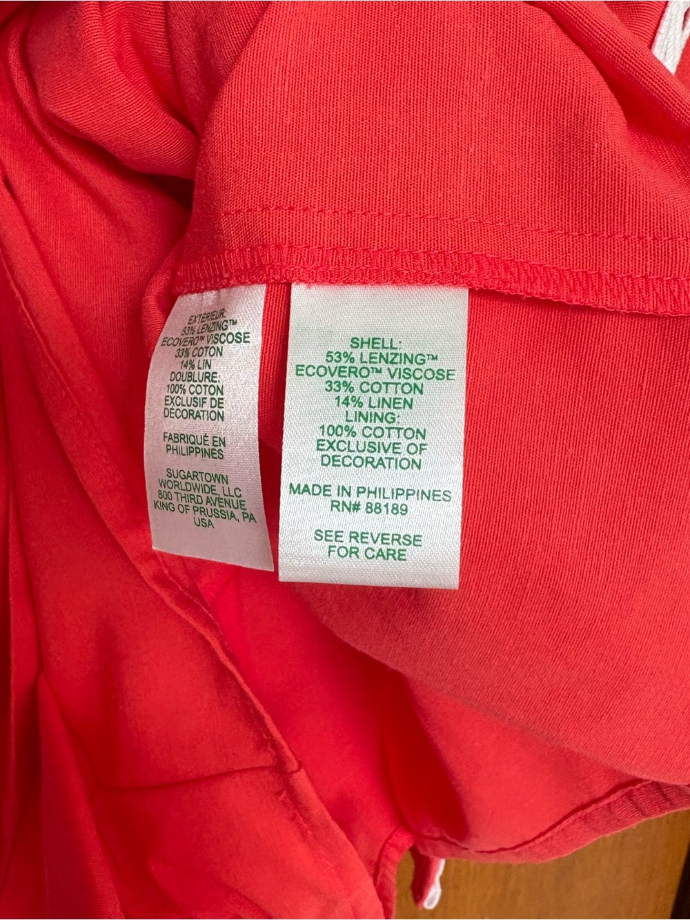 NWT Lilly Pulitzer Sadie Shift Romper in Mizner Red 14 - Picture 7 of 7